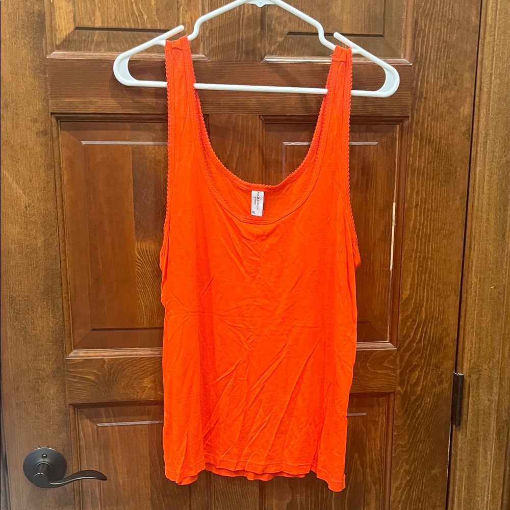 Vibrant Orange Women's Tank Top
